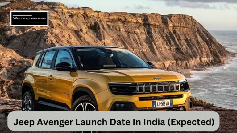 Jeep Avenger Launch Date In India (Expected)