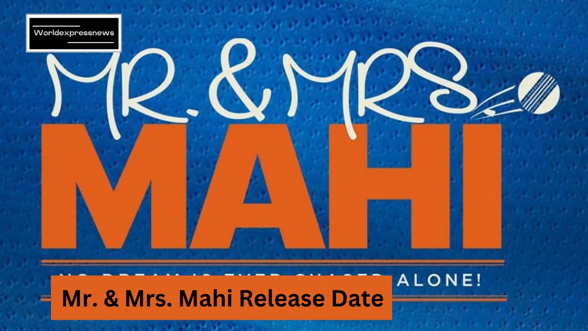 Mr and Mrs Mahi Movie Release Date